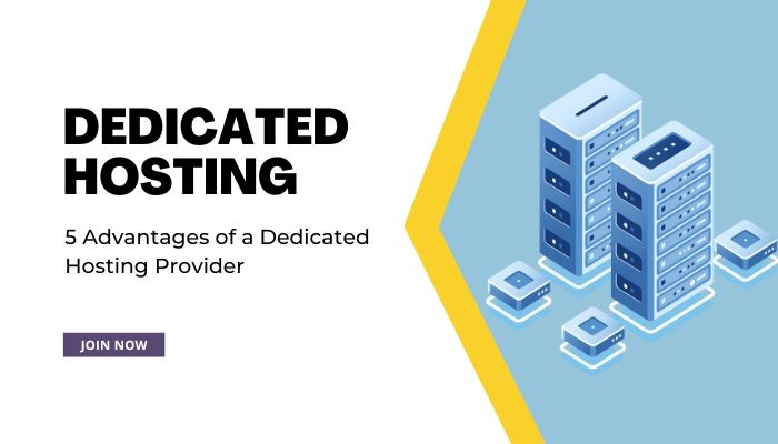 5 Advantages of a Dedicated Server Hosting Provider