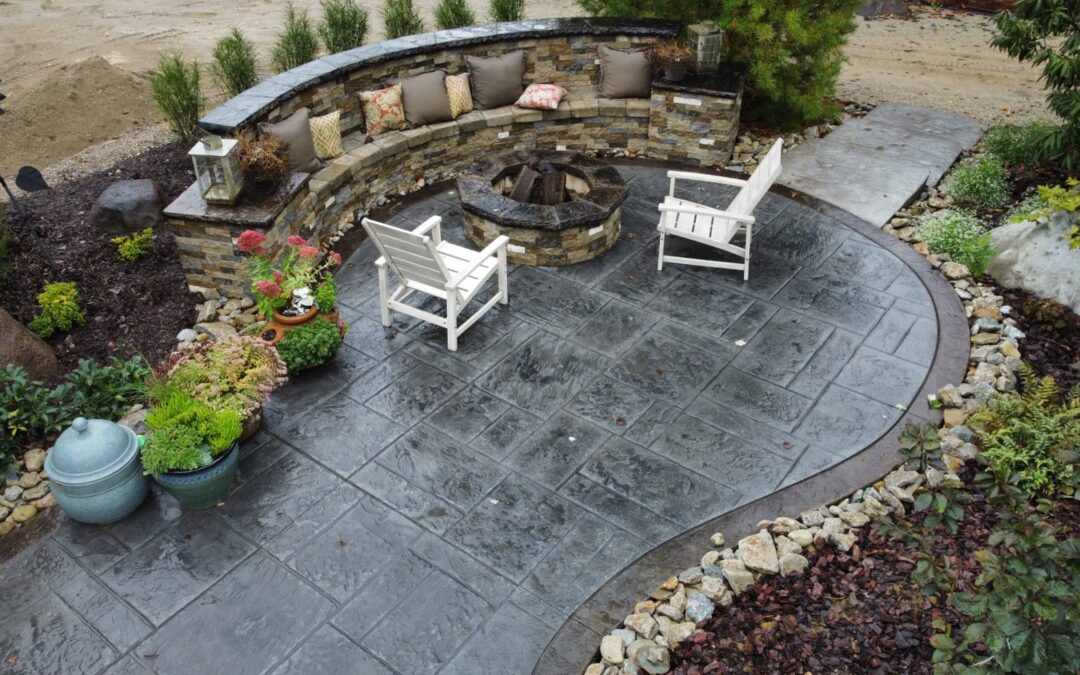 Beautify Your Outdoor Space With Stamped Concrete Hardscaping
