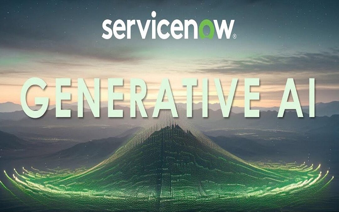Generative AI in ServiceNow: From Customer Experiences to IT Operations